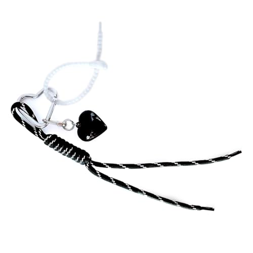 UncleS Geflochtener Seilschlüsselring Modischer Schlüsselbund Kreativer Autos Schlüsselkette Schöne Herz Keyrings Bag Anhänger Ornamente Charme Charm Geflochten von UncleS