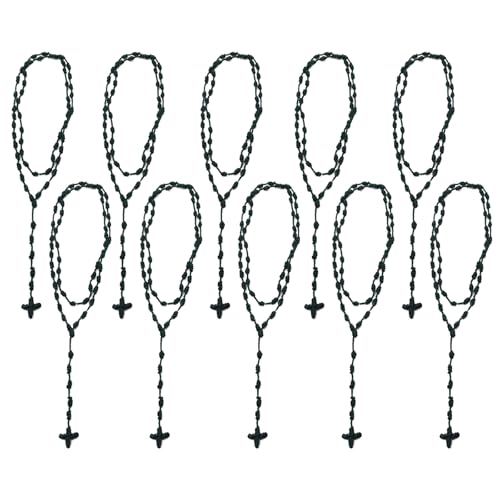 UncleS Handgefertigte Kreuze Anhänger Halskette Exquisite Handgefertigte Kreuze Anhänger Halskette Mit Verstellbarer Kabel Für Partys Trendy Damen Krawisbekleidung von UncleS