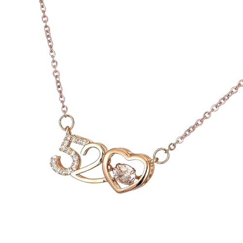 UncleS Herzanhänger Halskette Einfache Date Schmuck Silber Textur Kette Für Musikfestival Und Modenshows Frauen Hals Schmuck von UncleS