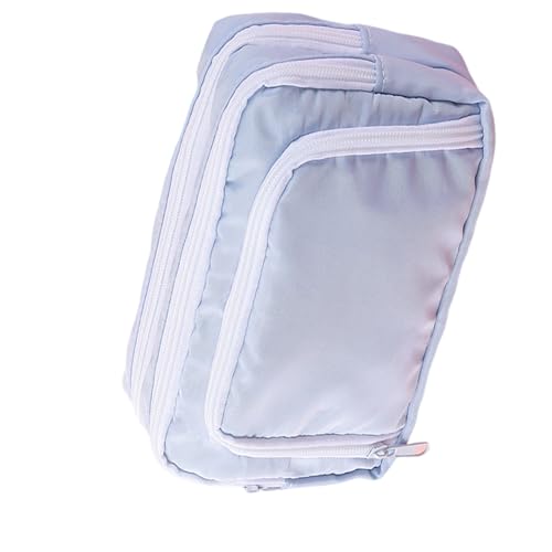 UncleS Hochkapazität Stiftkoffer 3 Fächer Bleistifttasche Große Organisatoren Aufbewahrungstaschen Reise Für Erwachsene Polyester Von Studenten von UncleS