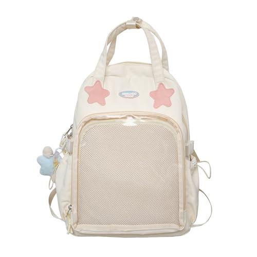 UncleS ITabag Rucksack Harajukus Umhängetasche Freizeit Notizbuch Handtasche Mehrzweck Für Frauen Mädchen Geschenke Crossbody Messenger Schulter von UncleS