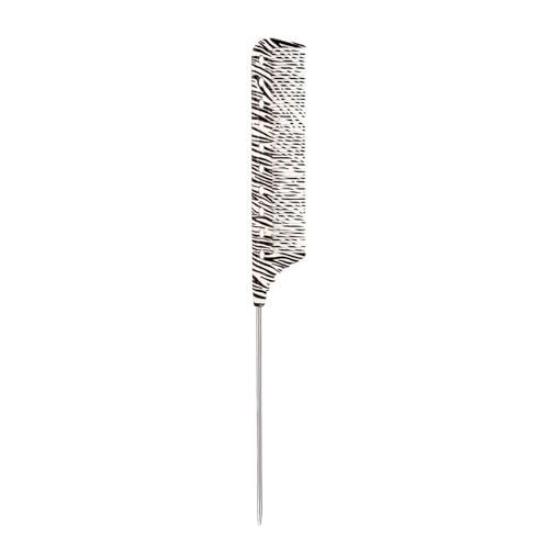 UncleS Kämme mit langem Stahlstift, für Friseursalons, Metallscheitelkämme für Damen und Mädchen, zum Entwirren von UncleS