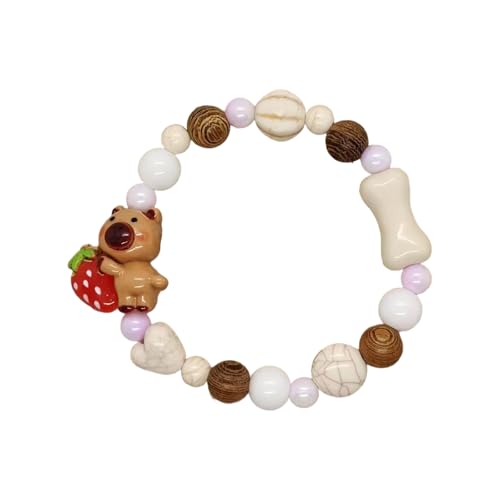 UncleS Keramikbärenarmband Moderner Jugendlicher Schmuck Perfektes Passendes Geschenk Für Valentinstag Jubiläen Hautfreundliche Accessoire Valentinstag Keramikgeschenk von UncleS