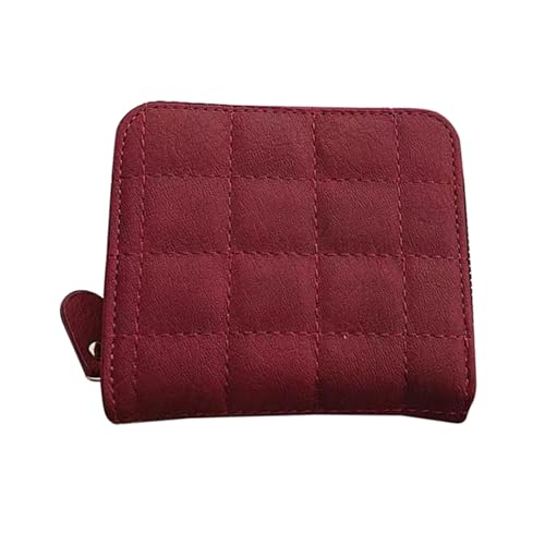 UncleS Kompakt Kleine Brieftasche Für Frauen Koreanische Reißverschlussmünze Mit Sticker Eleganter PU Kartenhalter Für Den Täglichen Gebrauch Täglichen Gebrauchsbetrieb von UncleS