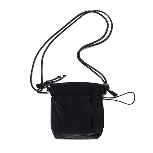 UncleS Kontrastfarbe Umhängetasche Für Frauen Sport Crossbody Einfache Telefonspeicherin Kordelmessen Frauen Draw String Schulter Telefon Aufbewahrung Mode Crossbody von UncleS