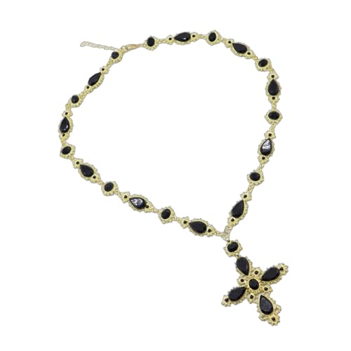 UncleS Kruzifix Anhänger Halskette Für Partys Und Veranstaltungen Farbige Edelsteine Pullover Kette Handgefertigt Anspruchsvoller Choker Necketrainer Reife Elegante Halskette UncleS Kruzifix Anhänger Halskette Für Partys Und Veranstaltungen Farbige Edelsteine Pullover Kette Handgefertigt Anspruchsvoller Choker Necketrainer Reife Elegante Halskette von UncleS