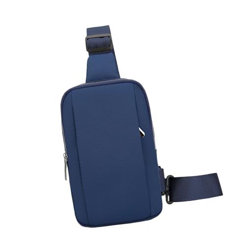 UncleS Leichte Und Funktionale Herren Brustbeutel PU Leder Schulter Crossbody Taschen Für Die Arbeitsschule Oder Freien Unterhaltsamer Brusttasche Geeignet von UncleS