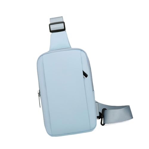 UncleS Leichte Und Funktionale Herren Brustbeutel PU Leder Schulter Crossbody Taschen Für Die Arbeitsschule Oder Freien Unterhaltsamer Brusttasche Geeignet von UncleS