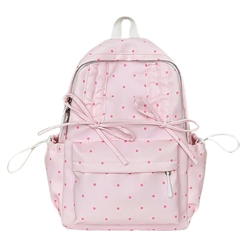 UncleS Mode Bowknot Heart Muster Casual Rucksack Für Teenager Girls School Tasche Daypack Mit Geräumigen Haupttaschen Laptop Reisetaschen UncleS Mode Bowknot Heart Muster Casual Rucksack Für Teenager Girls School Tasche Daypack Mit Geräumigen Haupttaschen Laptop Reisetaschen von UncleS