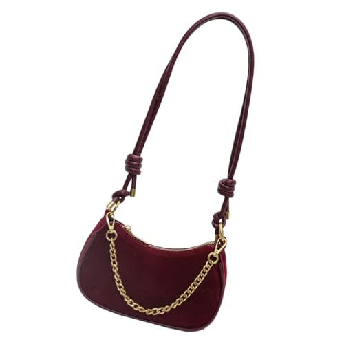 UncleS Mode Damen Crossbody Bag PU Leder Handtasche Unterarmtaschen Schulterbeutel Tasche Für Den Täglichen Gebrauch Brown Crossbody Tasche von UncleS