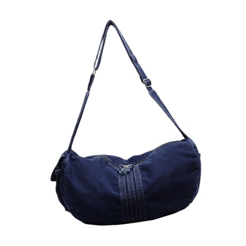 UncleS Mode Jean Umhängetasche Geräumige Und Praktische Crossbody Geldbörse Lässig Satchel Satchle Geldbörsen Für Stilvolle Frauen Casual Crossbody Tasche von UncleS