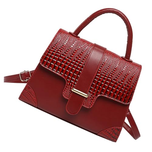 UncleS Mode Kleine Handtasche Für Frauen Praktische PU Leder Umhängetasche Crossbody Geldbeutel Geeignet Verschiedene Anlässe Süße Geldbörse Frauen von UncleS