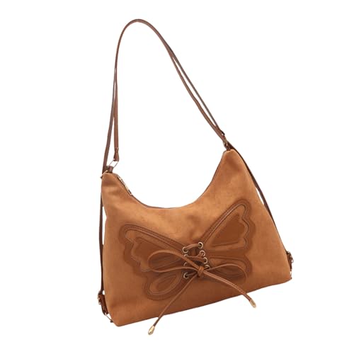 UncleS Mode Umhängetasche Zu Rucksack Handtasche Große Kapazität Rucksäcke Schmetterling Crossbody Für Frauen Schläfrige Schulter von UncleS