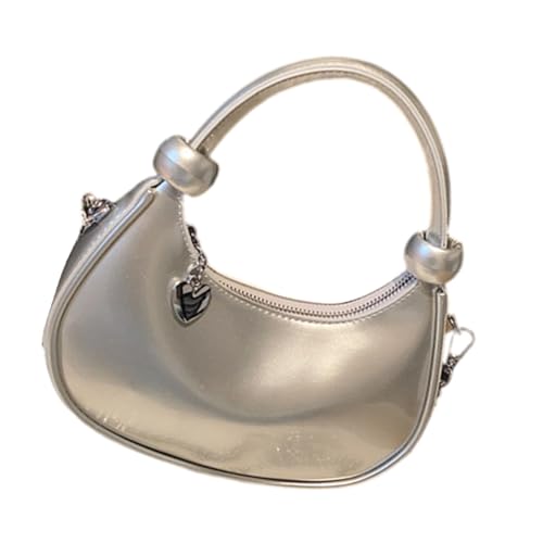 UncleS Moderne Frauen Umhängetasche Geräumige Crossbody Geldbörse Mit Geknotetem Design Und Abnehmbarem Kettengurt Pu Satchel Geldbörsen Für Partys Stilvolle Crossbody Geldbörse von UncleS