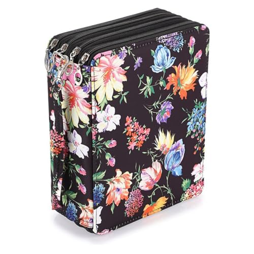 UncleS Multifunktionale Stiftbeutel 168 Slots Farbige Bleistiftbeutel Mit Reise Farbiger Gehäuse Organisatoren Taschen Bleistiftbeutel von UncleS