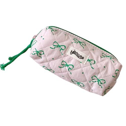 UncleS Pencil Case 7.6x3.4x3inch Großer Fachbilde Bleistiftbeutel Reise Make Up Aufbewahrungstasche Für Studentische Frauen Girl Stift Organisatoren von UncleS