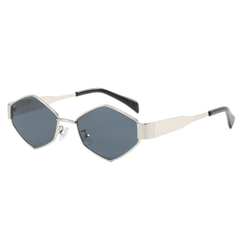 UncleS Retro Shades Brille für Damen und Herren, modische Brille ohne für Geeks, dünner Rahmen, modisch, schwarzer Rahmen, B UncleS Retro Shades Brille für Damen und Herren, modische Brille ohne für Geeks, dünner Rahmen, modisch, schwarzer Rahmen, B von UncleS