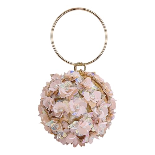 UncleS SPIRKLING FLOWE PALLE BAG Schulter Anspruchsvolle Abendtaschen Accessoire Für Cocktailparty Anlass Abschlussball Clutch von UncleS