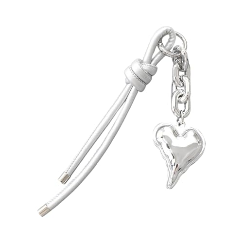 UncleS Schöne Tasche Charme Anhänger Keyring Keyring Liebe Herz Geflochtenes Seilschlüsselkette Für Rucksack Geldbeutel Handtasche Dekorationen Geflochtenes Seil Keychain von UncleS