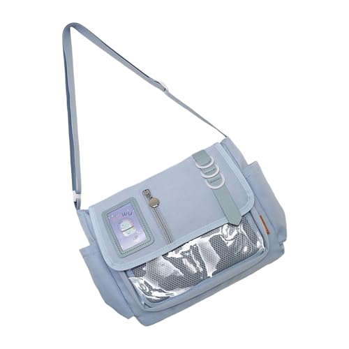 UncleS Stilvolle Umhängetasche Japanische Stile Crossbody Schöne Itabag School Modes Messenger Für Pin Display Japanische Stile Crossbody Mode Itabag Schöne Schulter Für Mädchen von UncleS
