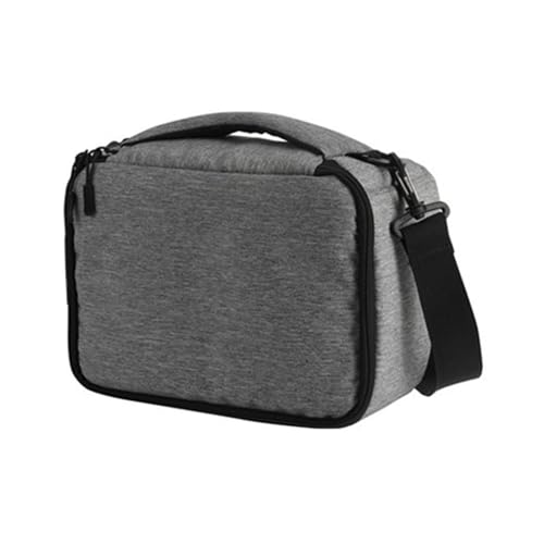 UncleS Stoßfeste Schutzhülle, interne Trennwand, Angelrolle, Tasche, Spritzwassergeschützt, Organizer, Aufbewahrungskoffer, spritzwassergeschützter Rollen-Organizer, grau, XL von UncleS