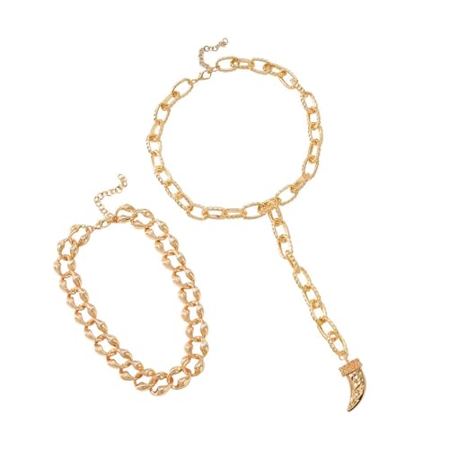 UncleS Stylische Halskette Moderne Frauen Elegantes Armband Statement Schmucklegierung Textur Geeignet Für Modeliebhaber Mode Geeignet von UncleS