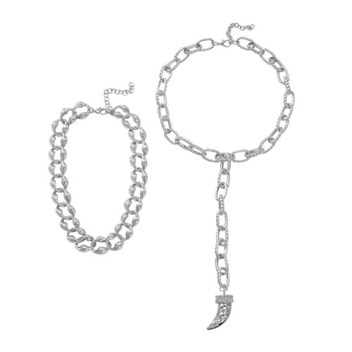 UncleS Stylische Halskette Moderne Frauen Elegantes Armband Statement Schmucklegierung Textur Geeignet Für Modeliebhaber Mode Geeignet von UncleS