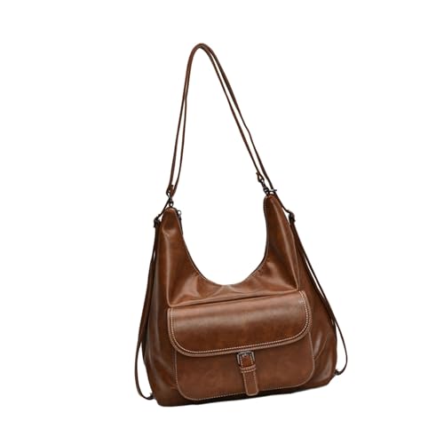 UncleS Stylish Damen Crossbody Handtasche Praktische PU Leder Umhängetasche Mode Reise Backapck Für Den Täglichen Gebrauch PU Leder Geldbeutel von UncleS