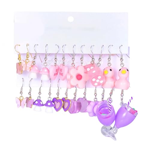 UncleS Stylish Lady Ohrring Set Elegant Drop Ohrringe Legierung Anhänger Tropfen Für Alle Outfits Mode Ohrringe Set Geeignet UncleS Stylish Lady Ohrring Set Elegant Drop Ohrringe Legierung Anhänger Tropfen Für Alle Outfits Mode Ohrringe Set Geeignet von UncleS