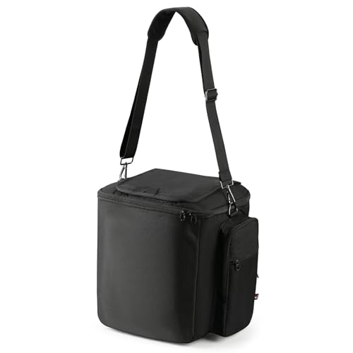 UncleS Tragbare Schultertasche, Reisebox mit zusätzlicher Mikrofon-Aufbewahrungstasche für Musiksoldaten, tragbare Soundbox, Karaoke-Aufbewahrungstasche UncleS Tragbare Schultertasche, Reisebox mit zusätzlicher Mikrofon-Aufbewahrungstasche für Musiksoldaten, tragbare Soundbox, Karaoke-Aufbewahrungstasche von UncleS