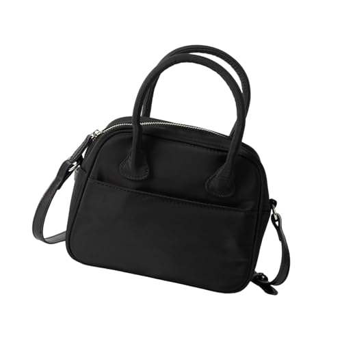 UncleS Trendy Bowling Bag Design Crossbody Geldbörse Mit Abnehmbarer Riemenschultertasche Für Tägliche Pendelverkehrs Oder Büroarbeit Künstlerische Modebeutel von UncleS