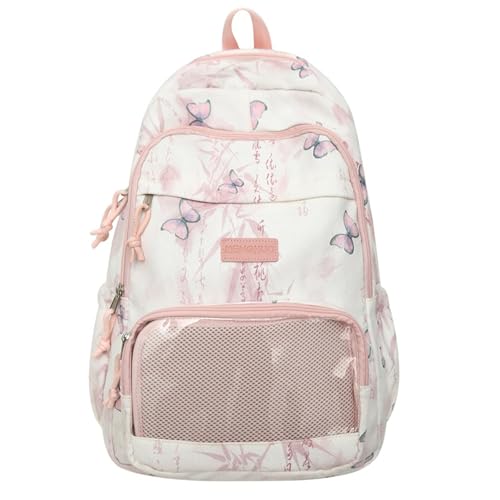UncleS Trendy Rucksack Für Frauen Anime Schultasche Mit Geräumigen Innenraum Und Bowknot Detail Stilvolle Student Daypack Buchbeutel Buchtasche UncleS Trendy Rucksack Für Frauen Anime Schultasche Mit Geräumigen Innenraum Und Bowknot Detail Stilvolle Student Daypack Buchbeutel Buchtasche von UncleS