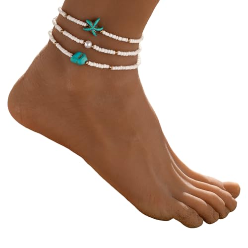 UncleS Vacation Jewelry 3 Pack Elastic Spuckas Mit Unregelmäßigen Harzperlen Für Strandzubehör Urlaubsfäkchen von UncleS