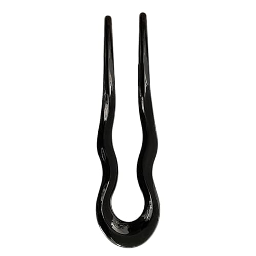 UncleS Verschiedener Farbhaarstange Französisch Pin Zwei Stecker Gabel Mode Frauen Haarnadel Elegante Hochzeit Schmuck Stylish Hair Accessoire von UncleS