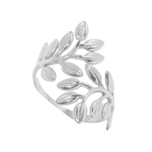 UncleS Verstellbare Edelstahlringe Mit Einzigartigen Zweig Designs Accessoire Für Modebegeisterte Und Alltagsbekleidungspunkte von UncleS