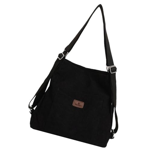 UncleS Vintage Inspirierte Cord Umhängetasche Mit Verstellbarem Riemen Für Crossbody Verschleiß Oder Rucksack Verwenden Sie Frauenhandtasche Weiche Texturhandtasche von UncleS