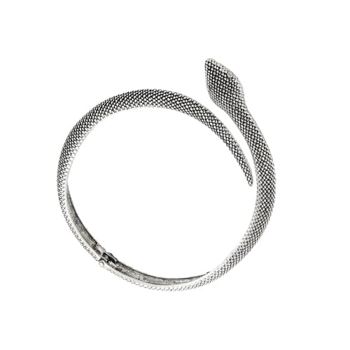 UncleS Vintage Inspirierte Schlangenform Halskette Für Modische Frauen Neckkette Einzigartige Stile Schmuckparty Accessoires Statement Halskette von UncleS