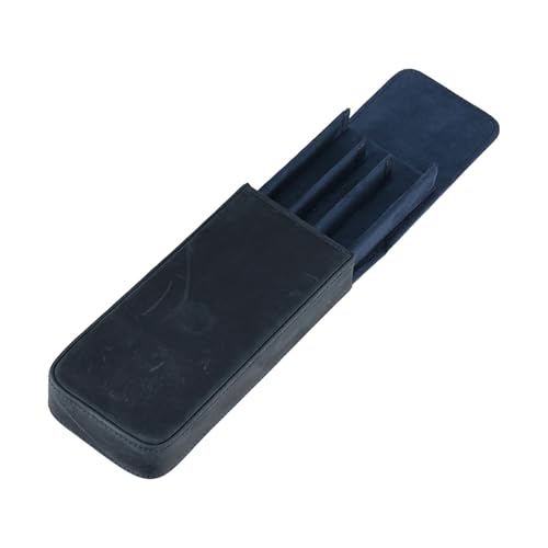 UncleS Vintage Leder Bleistift Hülle PUSCH Fountain Pen CASE FOUNTAINHALTER VERFAHREN FÜR DIE STUDERIGE MÄNNER TREATEN von UncleS