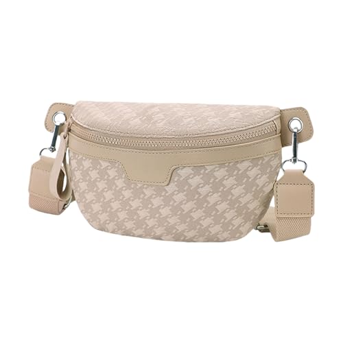 UncleS Women Crossbody Bag Pu Leder Brust Schulter Multifunktionales Freizeitgürtel Reisen Slings Geldbeutel Mode Für Frauen Crossbody Slings Mit Verstellbarem Riemen von UncleS