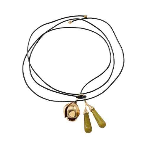 Unisex Bells Anhänger Halskette Mit Langem String Stilvoller Nackenschmuck Perfekt Für Alltägliche Kleidung Und Partys Tragen Frauen Statement Halskette von UncleS
