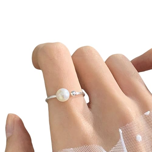 Unregelmäßige Silberfarbe Öffnung Von Ringen Mode Frauen Fingerschmuck Elegantes Accessoire Für Partys Und Täglich Verstellbare Für Frauen von UncleS