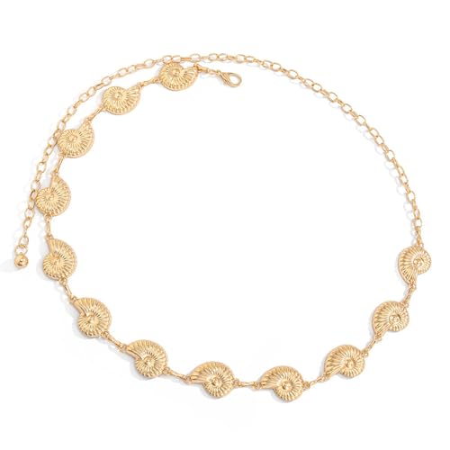 Verstellbare Bauchkette Mit Muschel Und Kunstperlen Styles Weste Coastal Inspiriertes Körperschmuck Für Frauen Legierungsschale Taille Schmuck Schmuck von UncleS