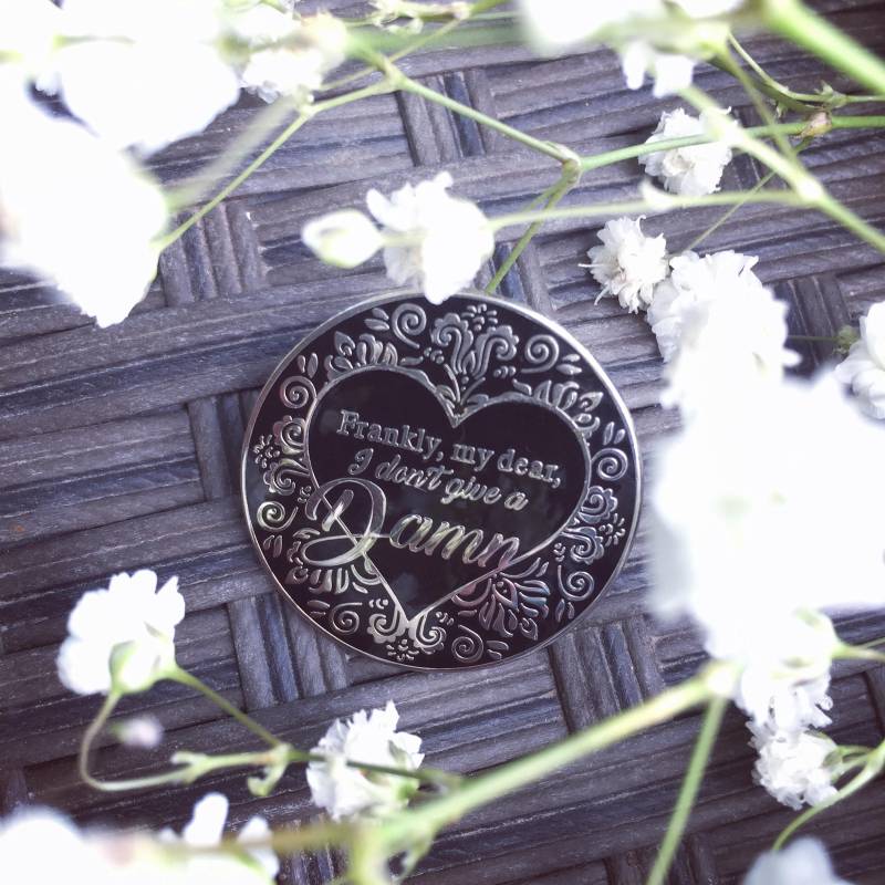 Aufrichtig Meine Liebe Hard Enamel Pin Aufrichtig Meine Liebe Hard Enamel Pin von UncommonxNonsense