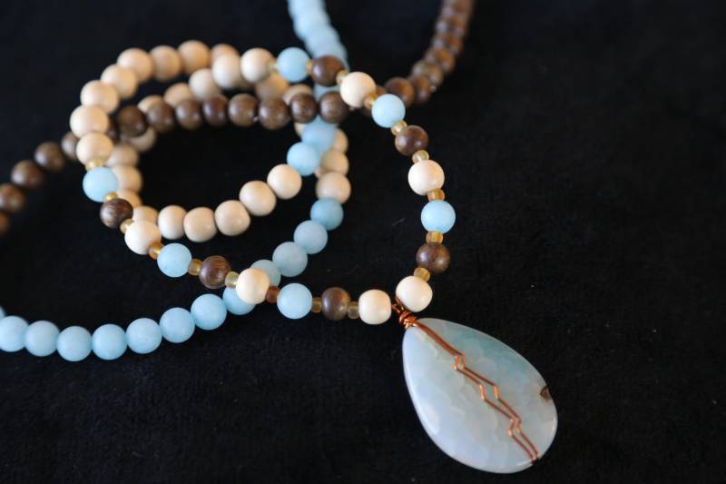 Blaue Jade Mala Blaue Jade Mala von UnconditionallyYoga