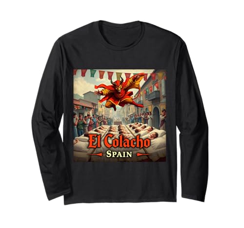 EL Colacho Festival – Spanisches Baby-Spring-Ritual Langarmshirt EL Colacho Festival – Spanisches Baby-Spring-Ritual Langarmshirt von Unconventional Celebrations