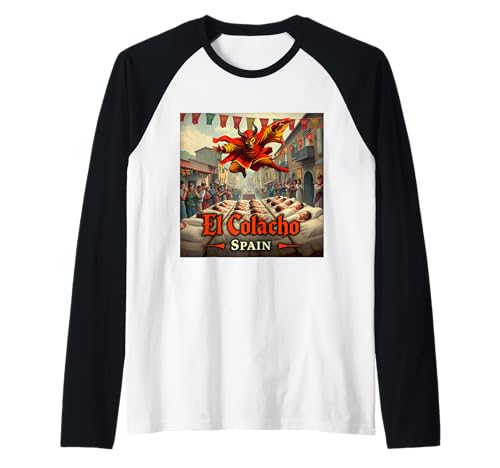 EL Colacho Festival – Spanisches Baby-Spring-Ritual Raglan EL Colacho Festival – Spanisches Baby-Spring-Ritual Raglan von Unconventional Celebrations