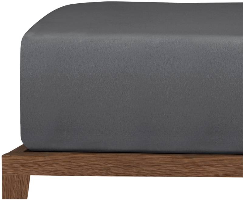 uncover by SCHIESSER Spannbettlaken "New Jersey aus 100% Baumwolle" Made in Green von Uncover By Schiesser