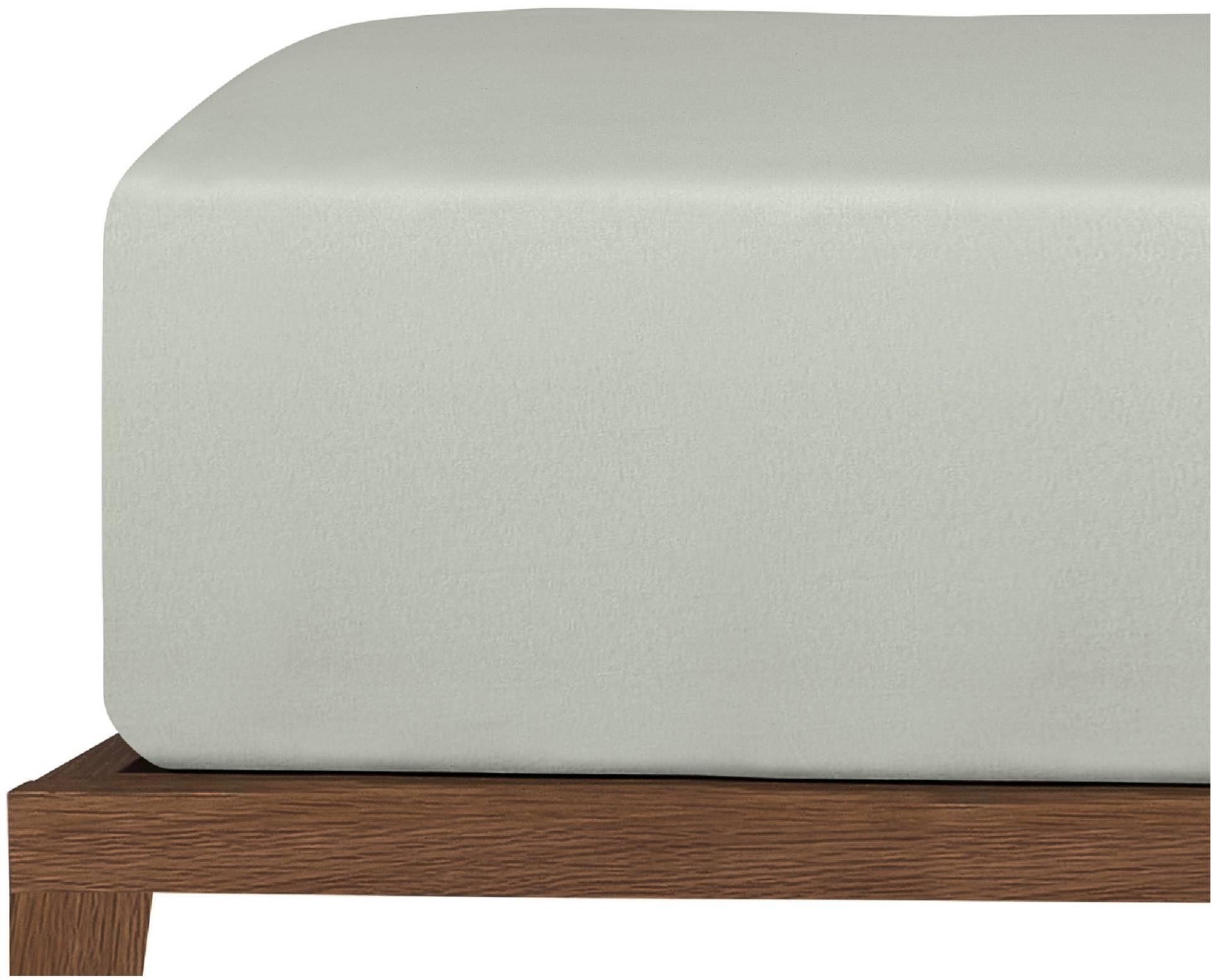 uncover by SCHIESSER Spannbettlaken "New Jersey aus 100% Baumwolle" Made in Green von Uncover By Schiesser