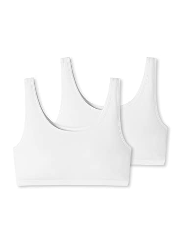 Uncover by Schiesser Damen 2pack Bustier Unterwäsche, Weiss, XXL von Uncover by Schiesser