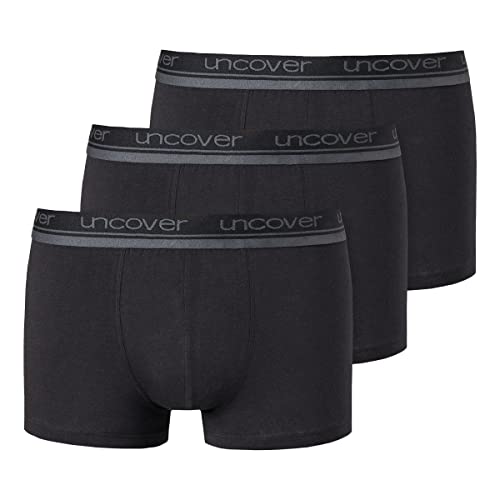 Uncover by Schiesser - Retro Shorts/Pant - 3er Pack (3XL Schwarz) von Uncover by Schiesser